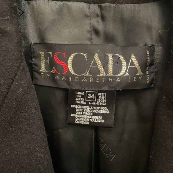 ORIGINAL ESCADA CROP STRUCTURE BLAZER - Picture 3 of 3